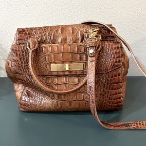 Brahmin alligator purse